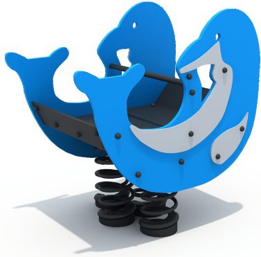 קפיץ דמות דולפין